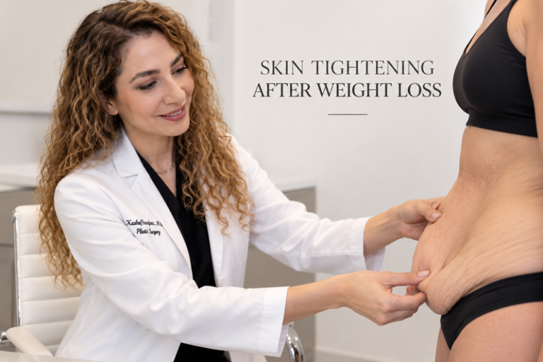 dr kashaf skin tightening after weight loss san diego california